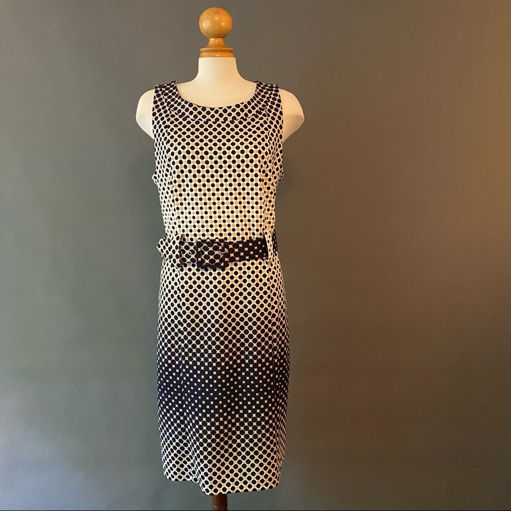 Beautiful brand new polka dot sleeveless dress